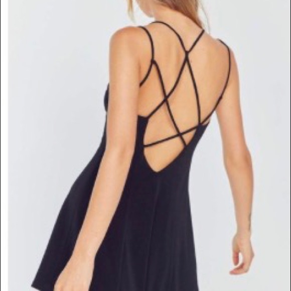 ✨HP✨Urban Outfitters Silence +Noise black dress - Picture 2 of 5